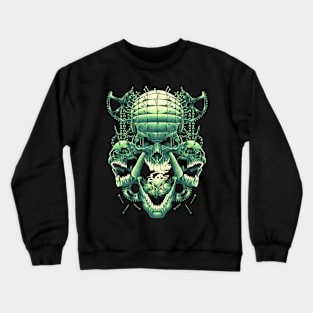 Hellraiser Skull Crewneck Sweatshirt